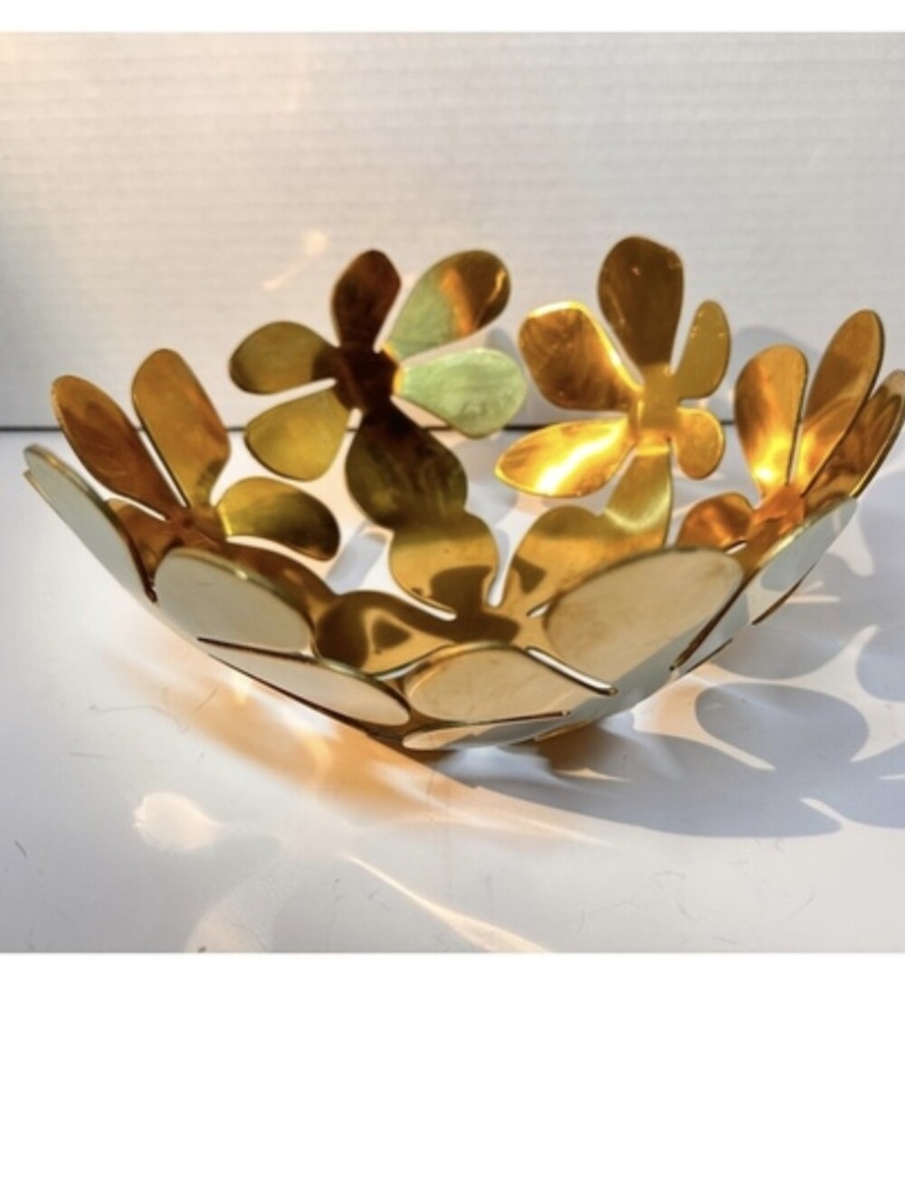 IKEA Stockholm Brass Flower Bowl